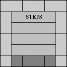 Passage- Steps (Fieldstone)